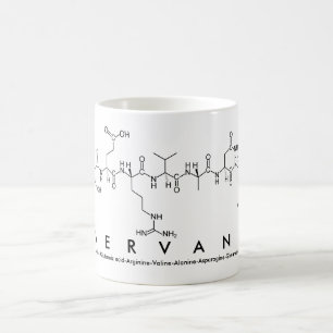 Taza De Café Servane peptide nombre mug