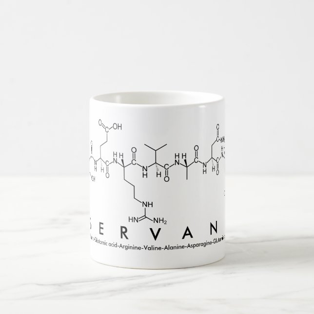 Taza De Café Servane peptide nombre mug (Centro)
