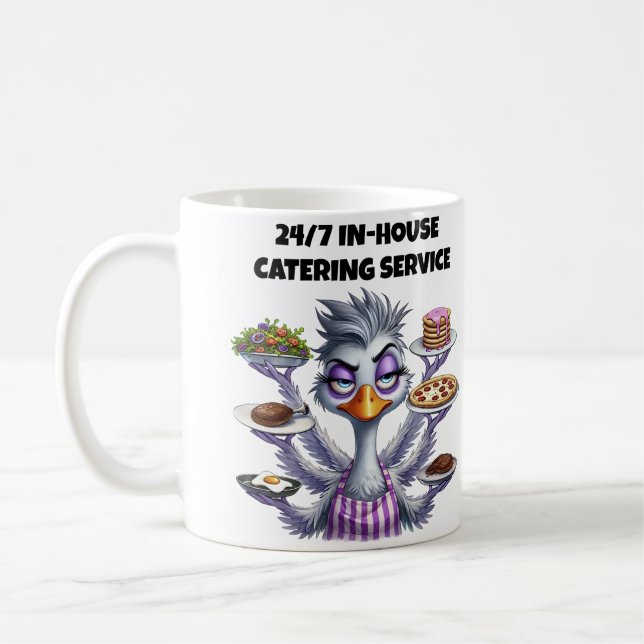Taza De Café Servicio de Catering Interno 24/7 Mamá (Izquierda)