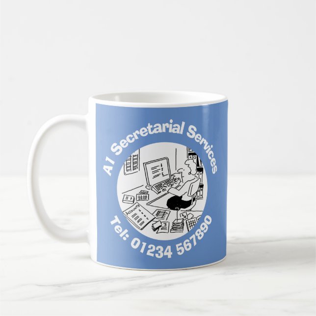 Taza De Café Servicio de Secretaría y Servicios Comerciales. (Izquierda)