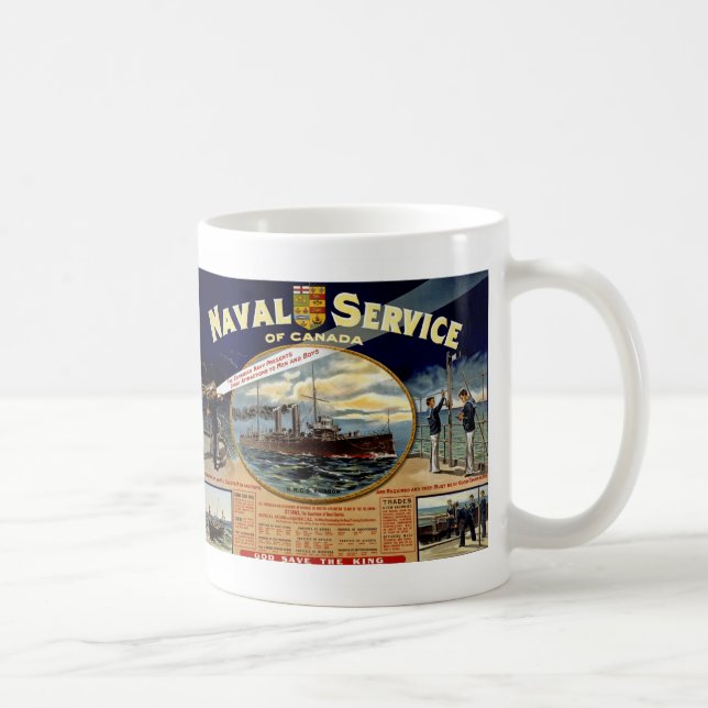 Taza De Café Servicio naval de Canadá (Derecha)