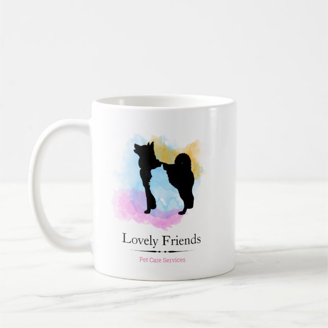Taza De Café Servicios de cuidado de mascotas/ Servicios de sen (Izquierda)