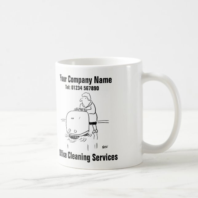 Taza De Café Servicios de limpieza de Office (Derecha)
