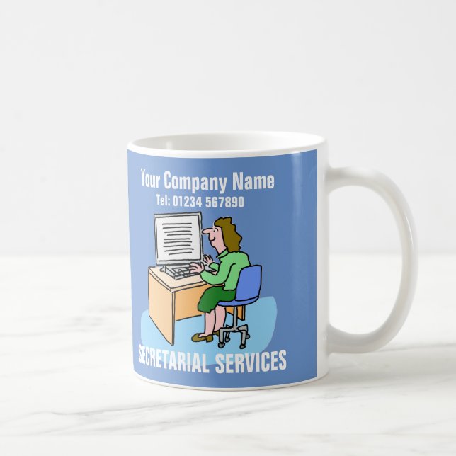 Taza De Café Servicios de secretaría (Derecha)