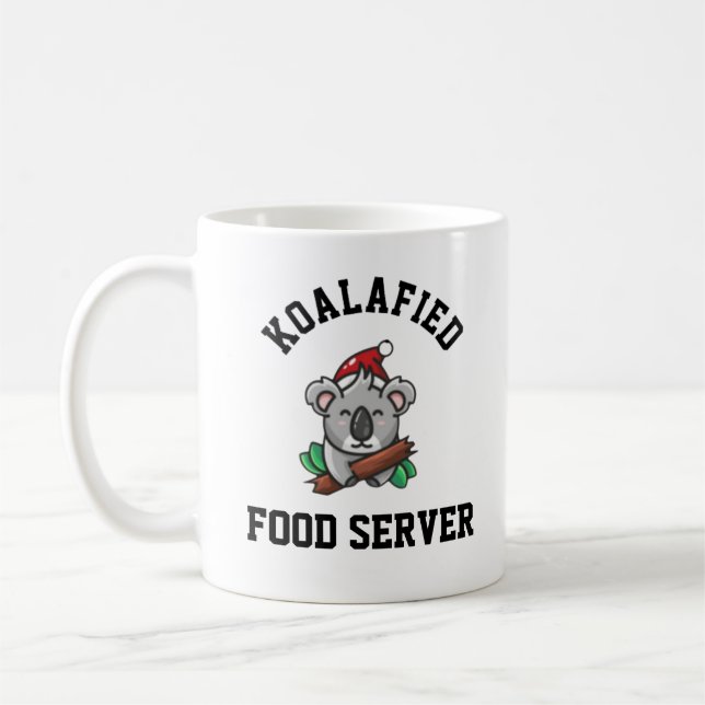 Taza De Café Servidor de alimentos Koalafied (Izquierda)