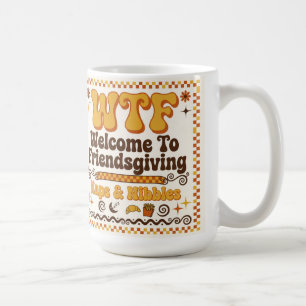 Taza De Café Servilletas de papel divertidas WTF Bienvenidos a