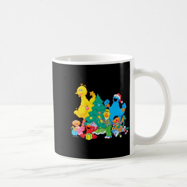 Taza De Café Sesame Street Christmas Pals  (Derecha)