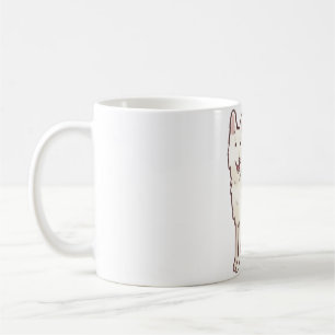 Taza De Café Sesión del Pastor Blanco Suizo