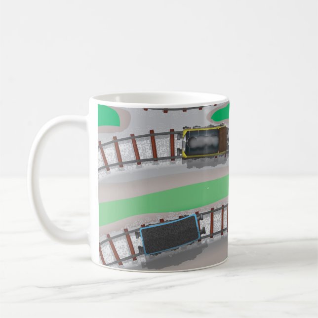 Taza De Café Set de tren (Izquierda)