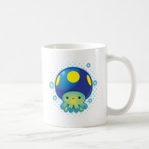 Taza De Café Seta del pulpo de Kawaii