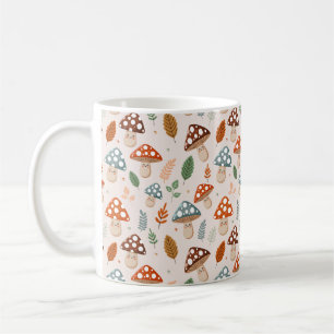 Taza De Café Seta, Follaje de otoño, Patrón de la naturaleza