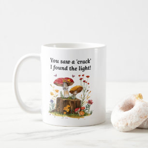 Taza De Café Seta y Flor Silvestre, Inspiradora Amante de la Na