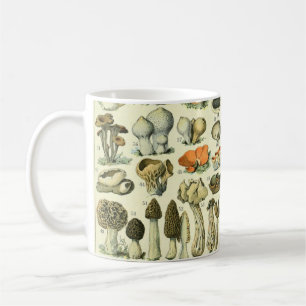 Taza De Café Setas y hongos de época #4 Café Mug