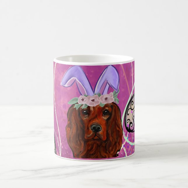 Taza De Café Setter rojo irlandés (Centro)