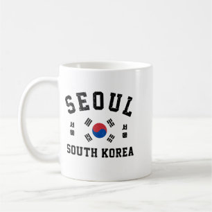 Taza De Café Seúl Corea del Sur 