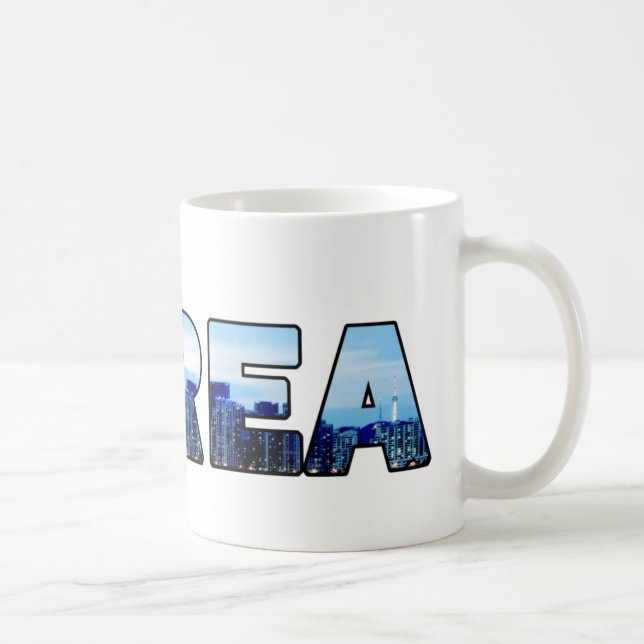 Taza De Café Seúl Corea del Sur 015 (Derecha)