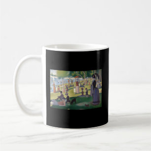 Taza De Café Seurat Domingo Por La Tarde Famosa Pintura De Seur
