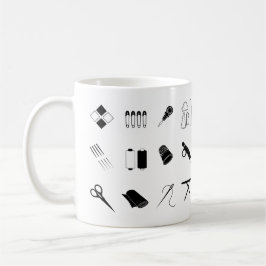 Taza De Café Sew Right Mug para artistas de tela