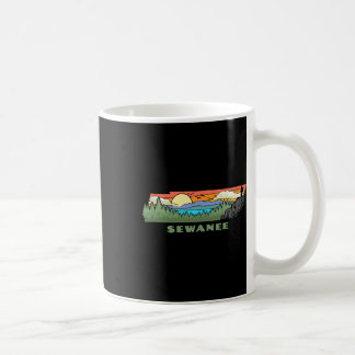 Taza De Café Sewanee Tennessee Nature Outdoor Hiking Retro