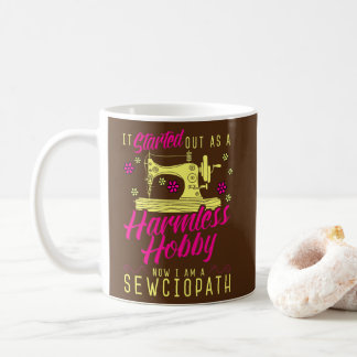 Taza De Café Sewciopath Scoder Amor Seamstress Embroider