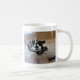 Taza De Café Sextante Antiguo