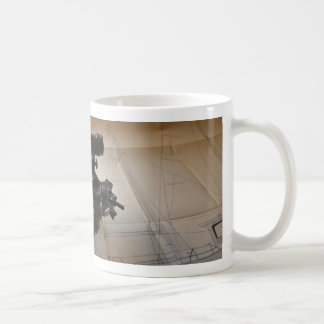 Taza De Café Sextante Antiguo