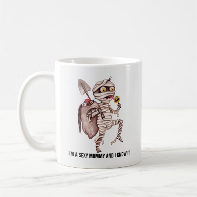 Taza De Café Sexy Mummy (Izquierda)