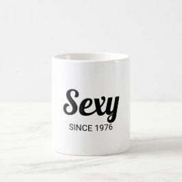 Taza De Café Sexy Personalized Birth Year Mug