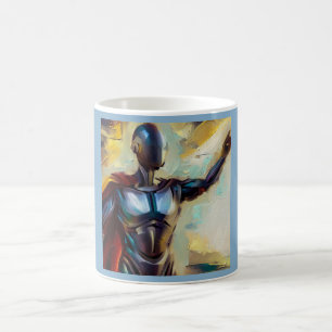 Taza De Café SF - Héroe de Inteligencia Artificial 4