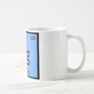 Taza De Café Sg - Símbolo Químico de Atletismo de Velocidad