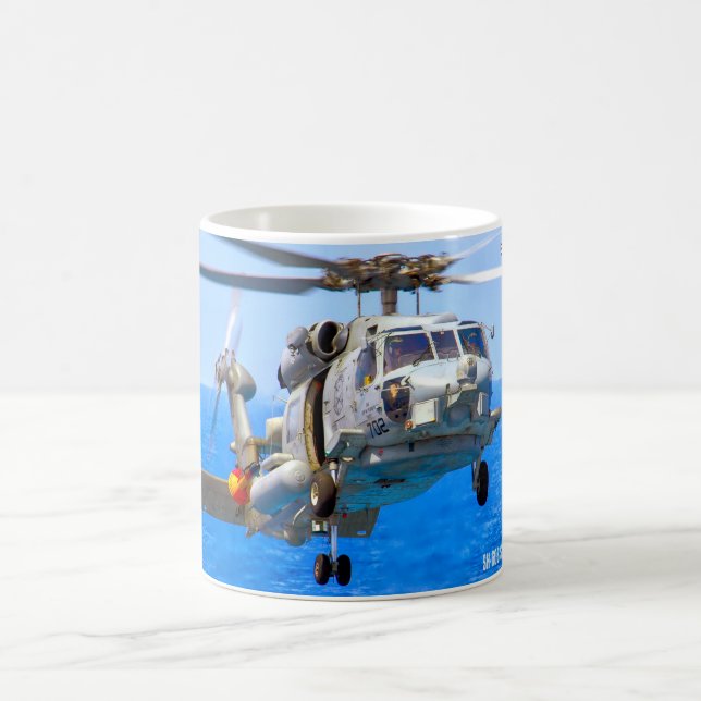 TAZA DE CAFÉ SH-60B SEAHAWK (Centro)