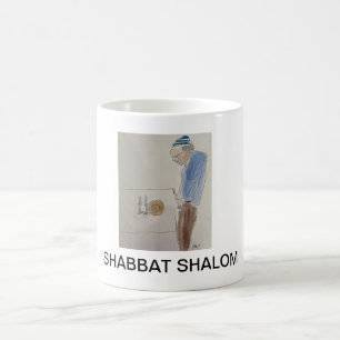 TAZA DE CAFÉ SHABBAT SHOLOM