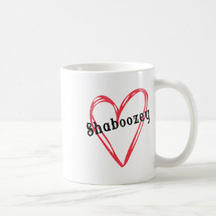 Taza De Café Shaboozey Heart Con Nombre Para Chicas Y Wo