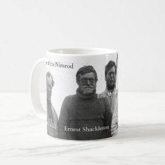 Taza De Café Shackleton y equipo en imagen antártica del Nimrod