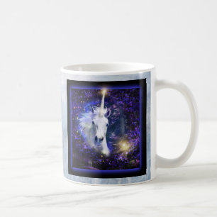 Taza de café SHAFIRE del caballo unicornio místico