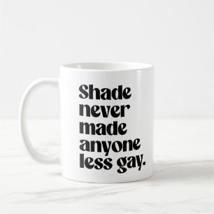 Taza De Café Shake nunca hizo a nadie menos gay