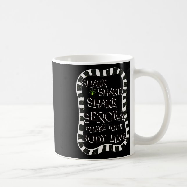 Taza De Café Shake Senora Funny Halloween (Derecha)