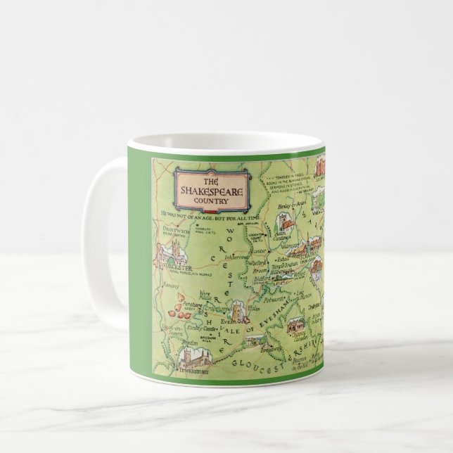 Taza De Café Shakespeare Coffee Mug (Anverso izquierdo)