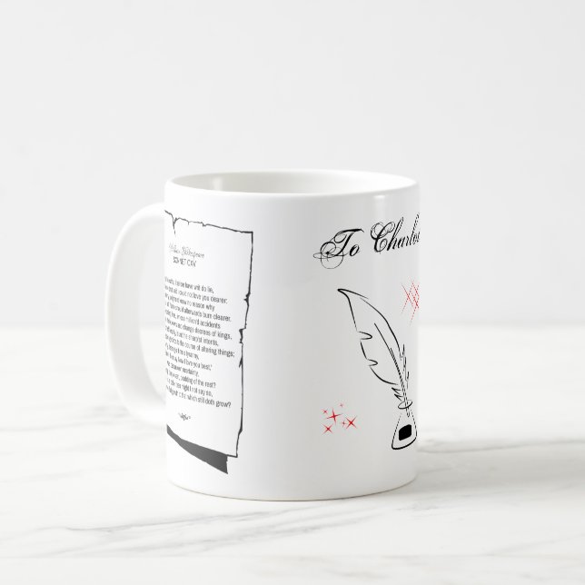 Taza De Café Shakespeare Sonnet 115 (Anverso izquierdo)