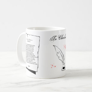 Taza De Café Shakespeare Sonnet 2