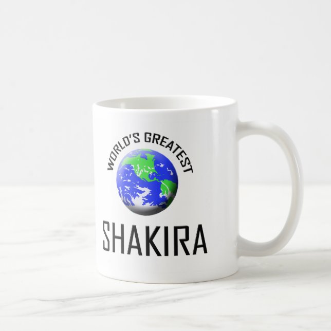 Taza De Café Shakira más grande del mundo (Derecha)