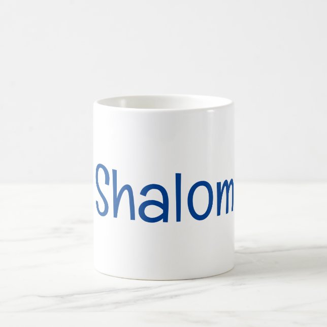 Taza De Café Shalom Mug (Centro)