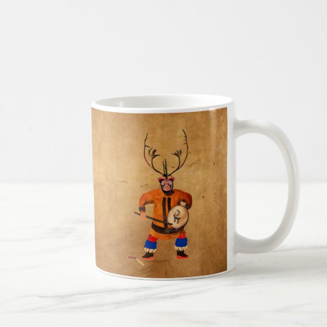 Taza De Café Shaman tamborilero (Derecha)