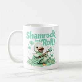 Taza De Café Shamrock and Roll" Duckling