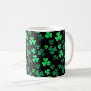 Taza De Café Shamrock Clover Irlanda Irlanda Irlanda Moderno Ve