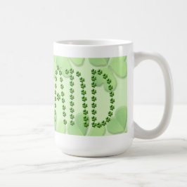 Taza De Café Shamrock de Irlanda