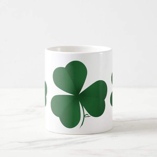 Taza De Café Shamrock grande (Centro)