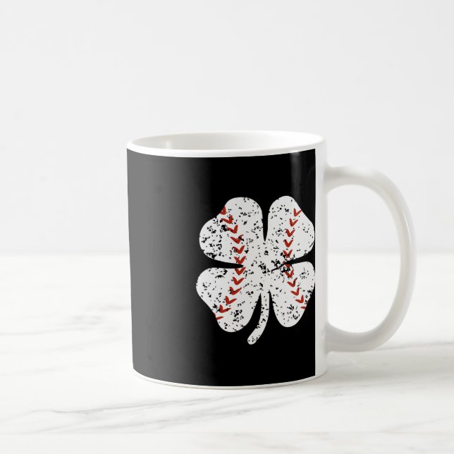 Taza De Café Shamrock St Patricks Day Pitcher Hitter B (Derecha)