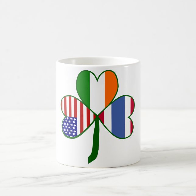 Taza De Café Shamrock tailandés (Centro)