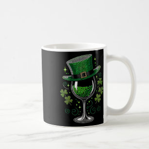Taza De Café Shamrock Wine Gles Bebe St Patricks Day Irlandés